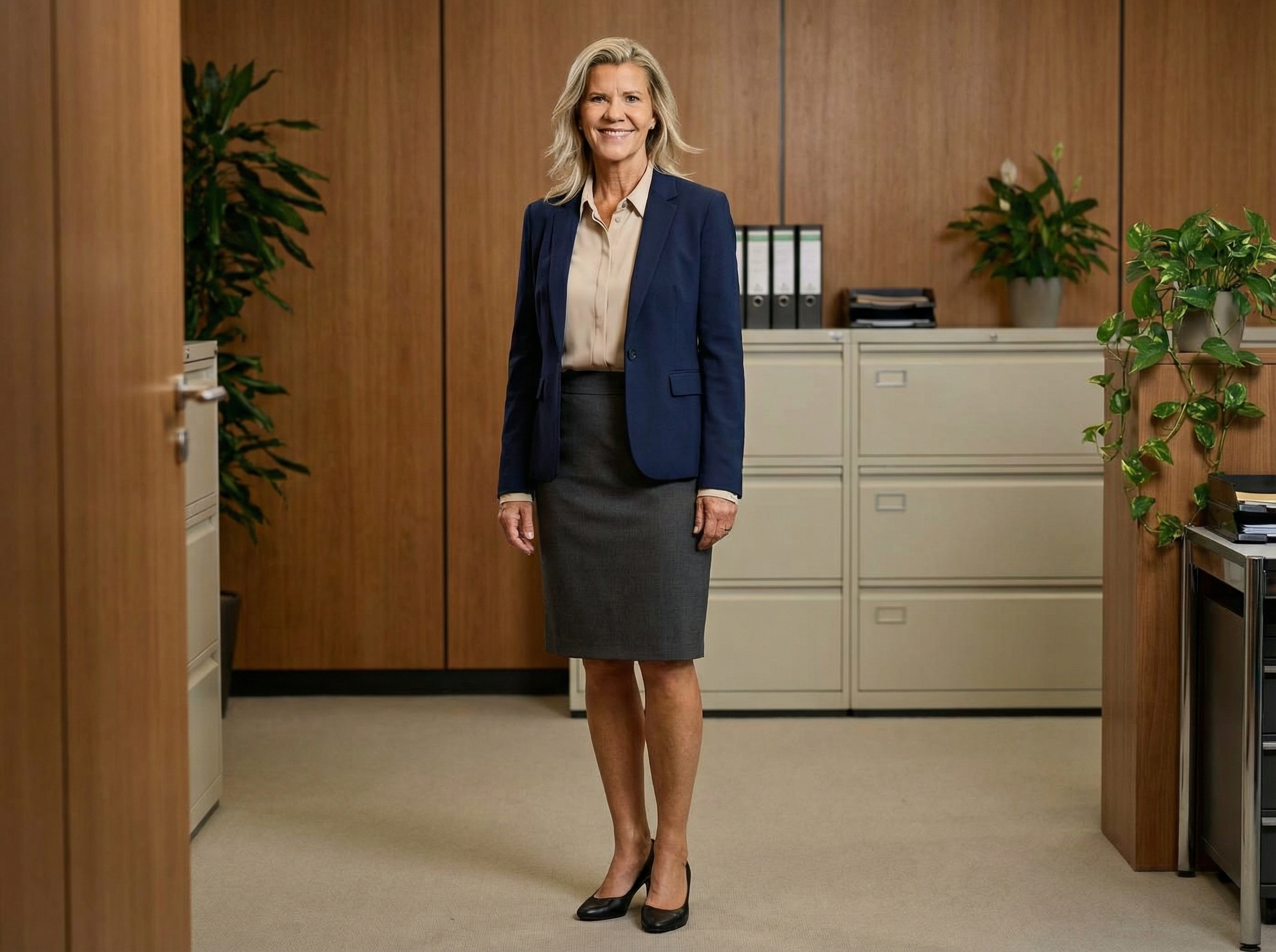 Forretnings nederdel